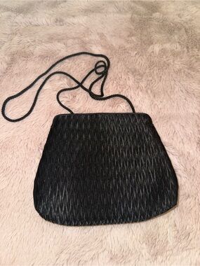 Vintage Whiting & Davis Purse with Rope Strap